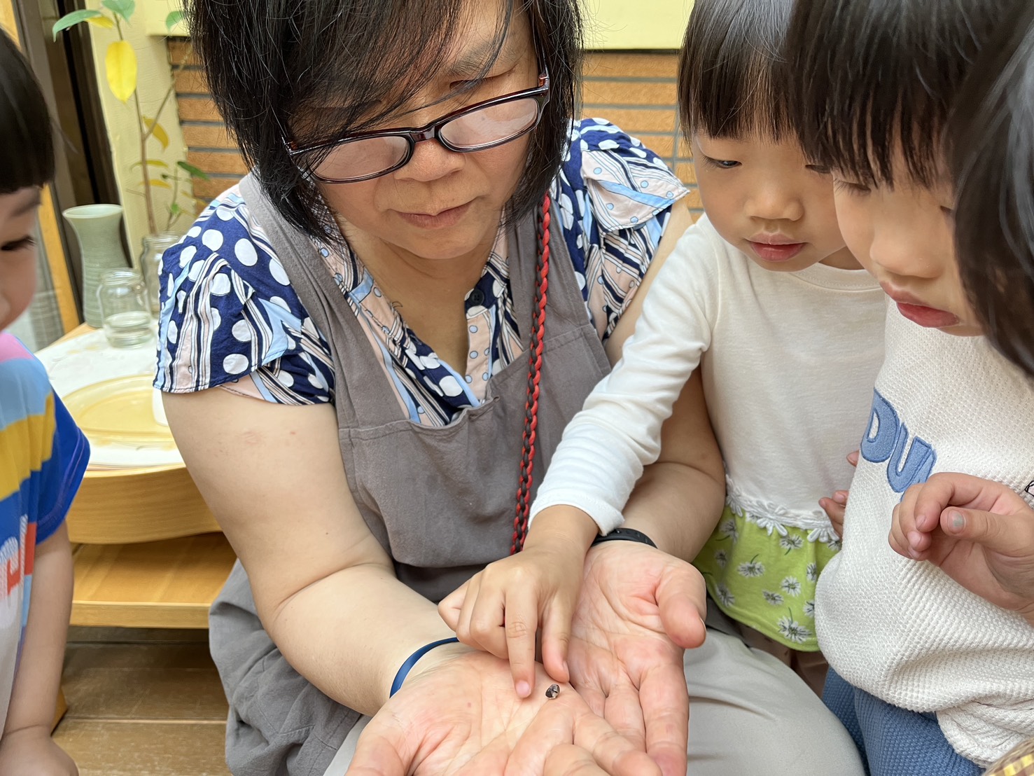 游惠純與學生互動照